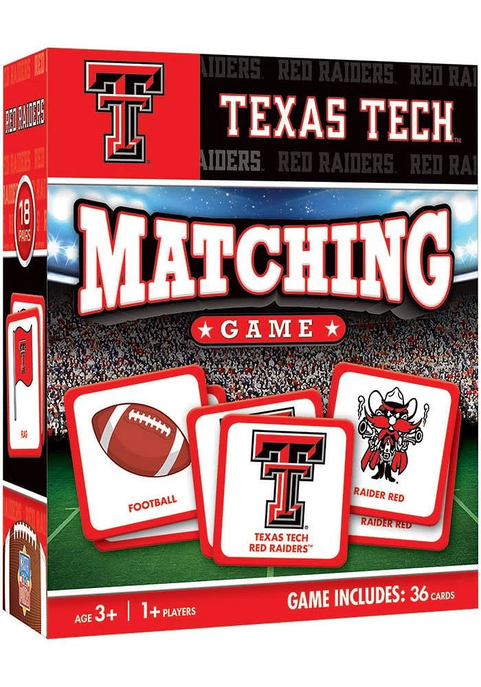 Texas Tech Red Raiders Matching Game