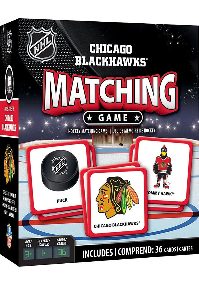 Chicago Blackhawks Matching Game
