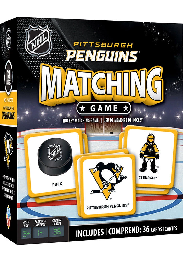 Pittsburgh Penguins Matching Game