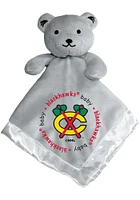 Chicago Blackhawks Gray Baby Blanket