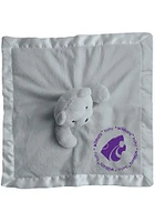 K-State Wildcats Gray Baby Blanket