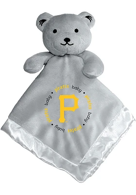 Pittsburgh Pirates Gray Baby Blanket