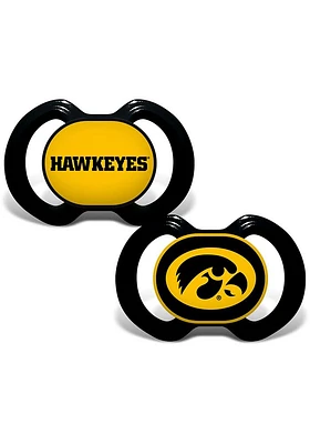 Iowa Hawkeyes 2pk Baby Pacifier