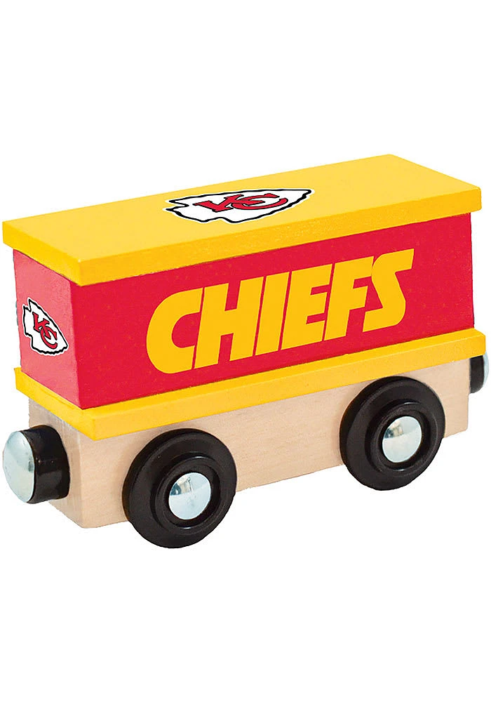 Kansas City Chiefs Wood Train
