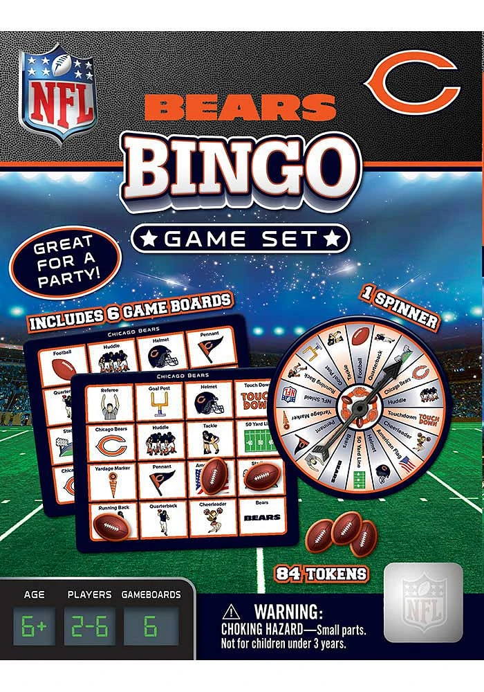 Chicago Bears Bingo Game