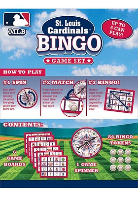 St Louis Cardinals Bingo Game