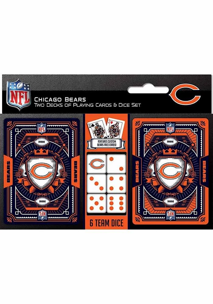 Chicago Bears 2 Pack Playing Cards