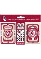 Oklahoma Sooners 2 Pack Playing Cards