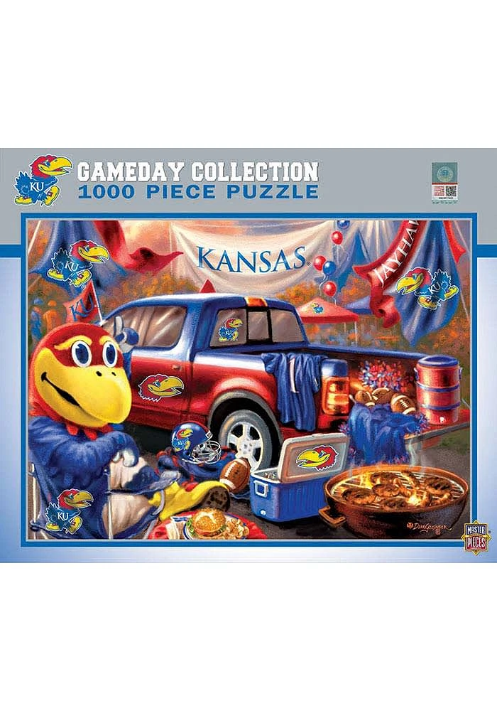 Kansas Jayhawks Gameday 1000 Piece Puzzle