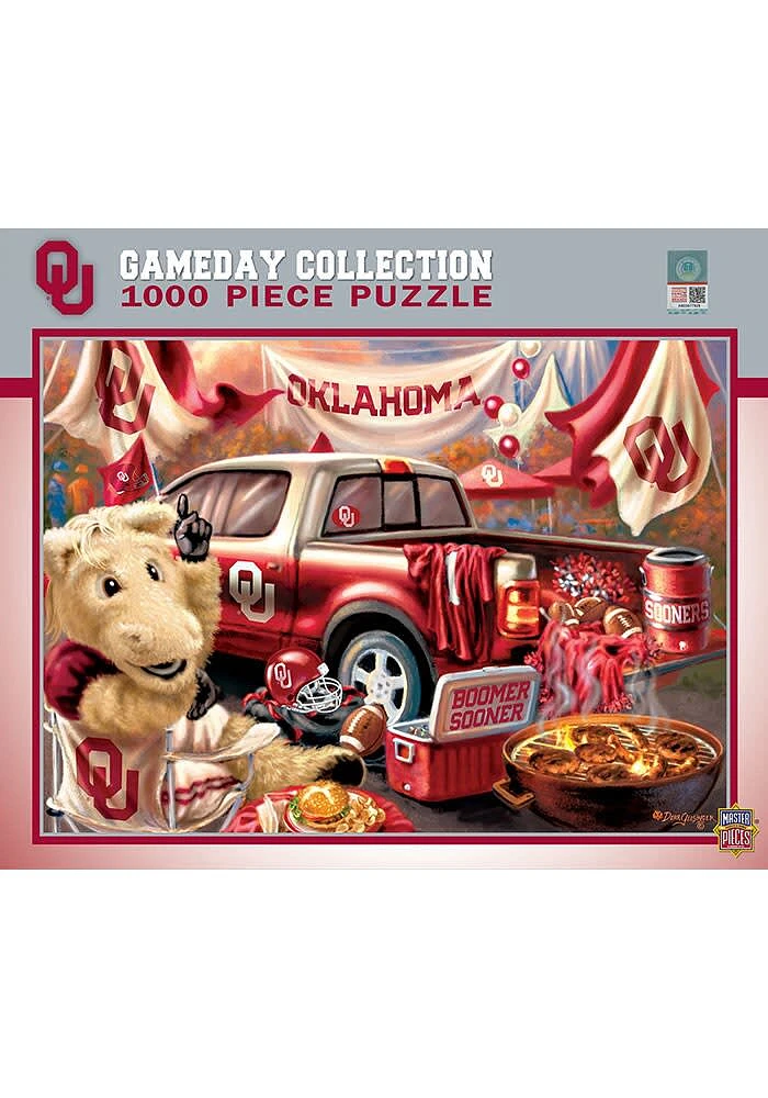 Oklahoma Sooners Gameday 1000 Piece Puzzle
