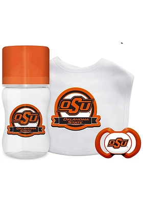 Oklahoma State Cowboys 3 Piece Baby Gift Set