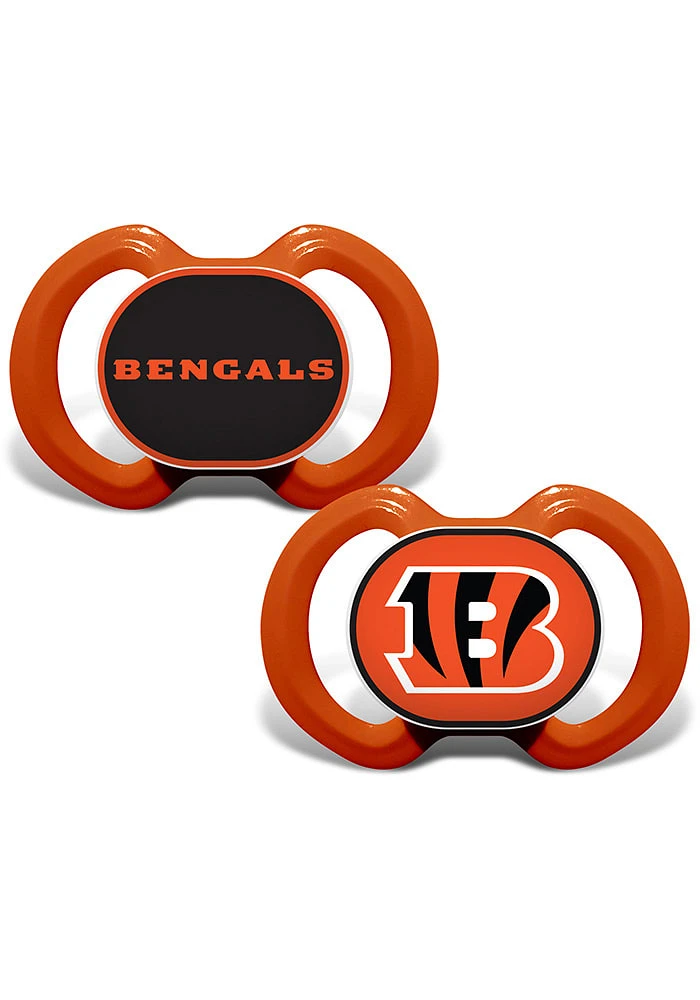 Cincinnati Bengals 2pk Baby Pacifier