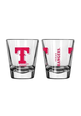 Texas Rangers 2oz Clear Shot Glass