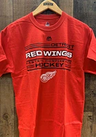 Majestic Detroit Red Wings Forecheck Short Sleeve T Shirt