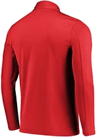 Majestic Chicago Blackhawks Mens Red Ultra Streak Long Sleeve Qtr Zip Pullover