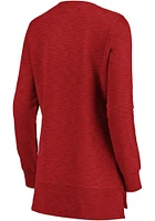 Majestic Detroit Red Wings Womens Hyper Lace Tunic Crew Sweatshirt