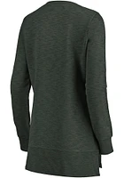Majestic Philadelphia Flyers Womens Charcoal Hyper Lace Tunic Crew Sweatshirt