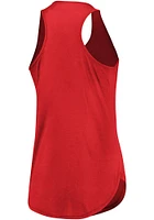 Majestic Detroit Red Wings Womens Trapezoid Racerback Tank Top