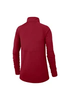 Nike St Louis Cardinals Womens Red Core Qtr Zip Pullover