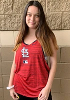 Nike St Louis Cardinals Womens Red Velocity Racerback Tank Top