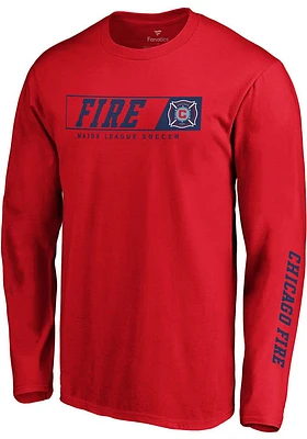 Chicago Fire Red Chase Down Style Design Long Sleeve T Shirt