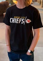 Kansas City Chiefs Black Geo Drift Short Sleeve T Shirt