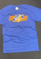 FC Cincinnati Blue Iconic Angular Scarf Short Sleeve T Shirt