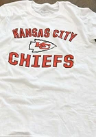 Kansas City Chiefs White Victory Arch Short Sleeve T Shirt