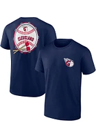 Cleveland Guardians Navy Blue Iconic Cotton Bring It SS Short Sleeve T Shirt