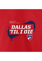 FC Dallas Red 2022 MLS Cup Playoff Participant Hometown Short Sleeve T Shirt