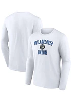 Philadelphia Union White Heart and Soul Long Sleeve T Shirt