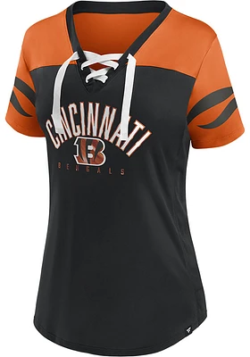 Cincinnati Bengals Womens Athena Fashion Football Jersey - Black