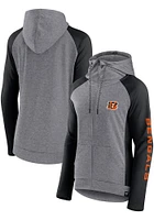 Cincinnati Bengals Womens Charcoal End Long Sleeve Full Zip Jacket