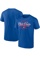 Philadelphia 76ers Blue Hometown Tip Off Short Sleeve T Shirt