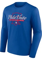 Philadelphia 76ers Blue Hometown Tip Off Long Sleeve T Shirt