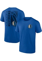 Dallas Mavericks Blue For the Team Short Sleeve T Shirt