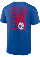 Philadelphia 76ers Blue For the Team Short Sleeve T Shirt