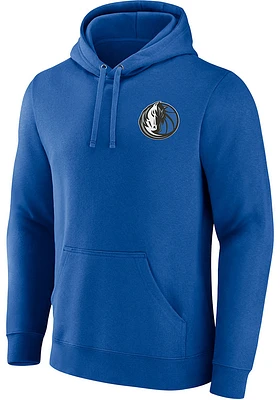 Dallas Mavericks Mens Blue For the Team Long Sleeve Hoodie