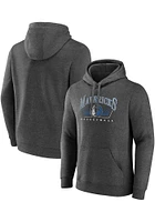 Dallas Mavericks Mens Charcoal Selection Pullover Long Sleeve Hoodie