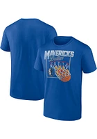 Dallas Mavericks Blue Cotton Alley Oop Short Sleeve T Shirt