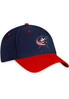 Columbus Blue Jackets Mens 2023 Authentic Pro 2T Stretch Flex Hat