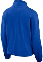 Kentucky Wildcats Womens Blue Colorblock Qtr Zip