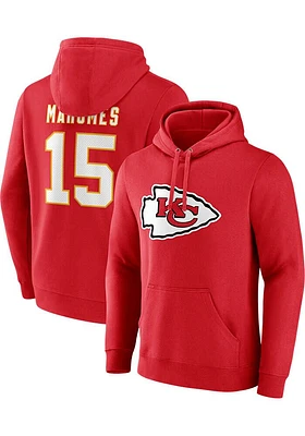 Patrick Mahomes Kansas City Chiefs Mens Red HOME Hood Player