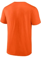Oklahoma State Cowboys Orange Sport Arch Champ Baseball Short Sleeve T Shirt