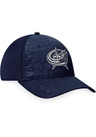 Columbus Blue Jackets Mens Heathered Tonal Structured Stretch Flex Hat