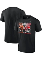 Kansas City Chiefs Black 2022 Conference Match Up Short Sleeve T Shirt