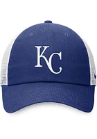 Nike Kansas City Royals H86 Trucker Adjustable Hat - Blue