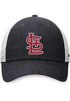 Nike St Louis Cardinals H86 Trucker Adjustable Hat - Navy Blue