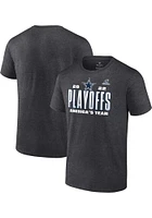 Dallas Cowboys Grey 2022 Playoff Participant Short Sleeve T Shirt