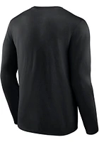 Philadelphia Eagles Black Team Lock-Up Long Sleeve T Shirt